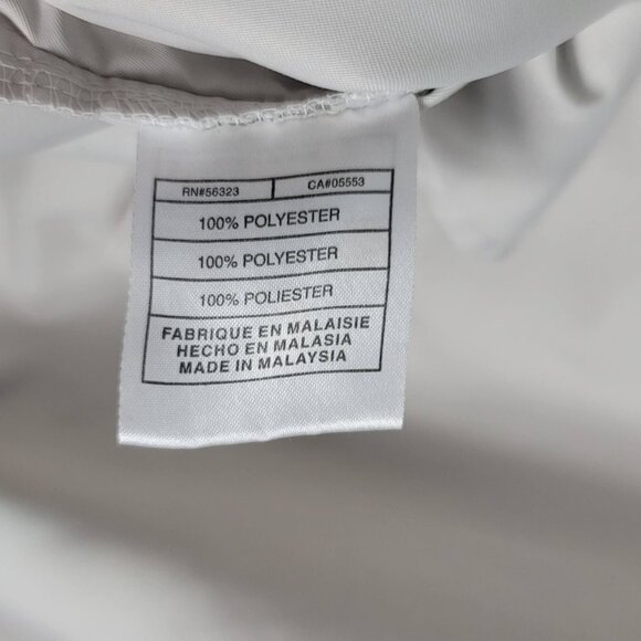 Nike Golf Mens Jacket Windbreaker Tan XXL Zip Pocket Snap Collar Pullover READ - Picture 9 of 9